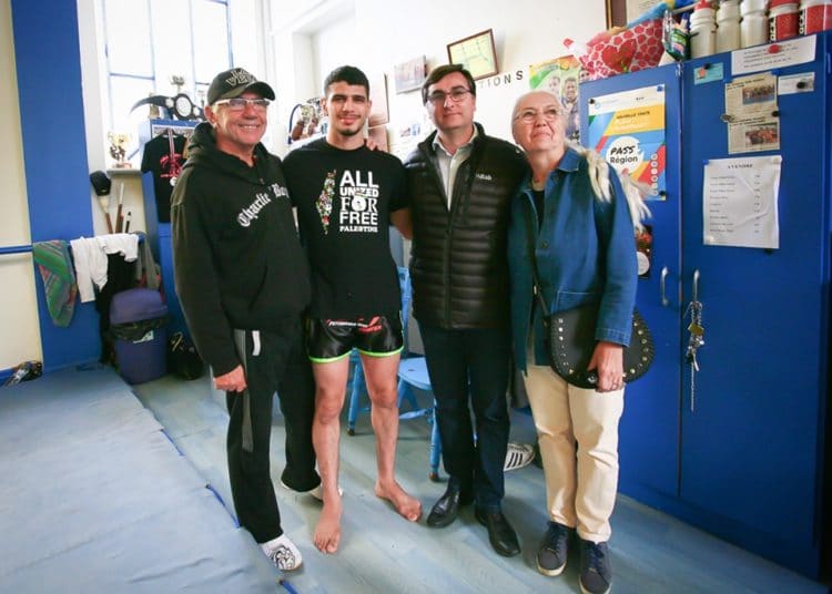 Stage de Muay Thaï avec le champion Mondial Yassine Boughanem