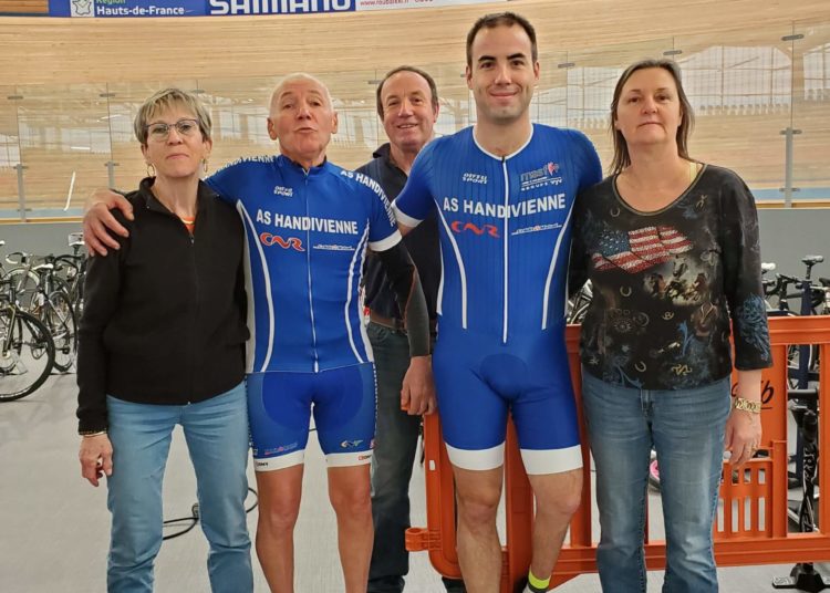 En piste pour les cyclistes de l’AS Handivienne
