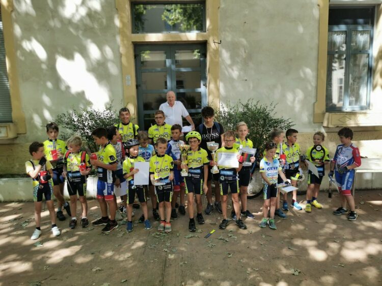 Fin de saison pour l’école de cyclisme du CVAC